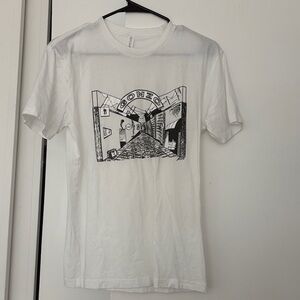 Graphic Crew Neck T‑Shirt - White